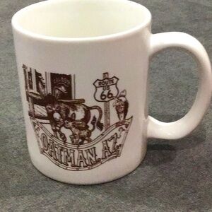 Collectors Route 66 Oatman; AZ Coffee Tea Mug Cup great condition vintage Lin Yi